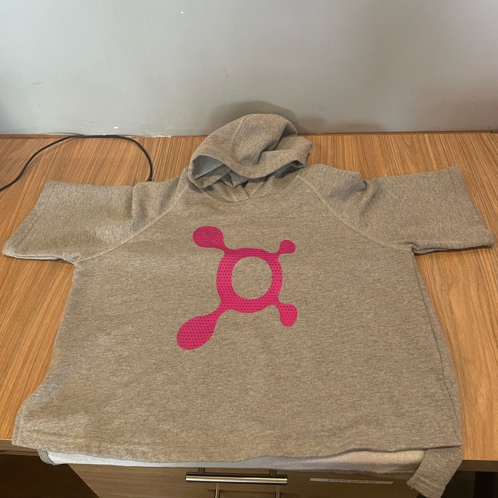Orangetheory cropped sweat hoodie
